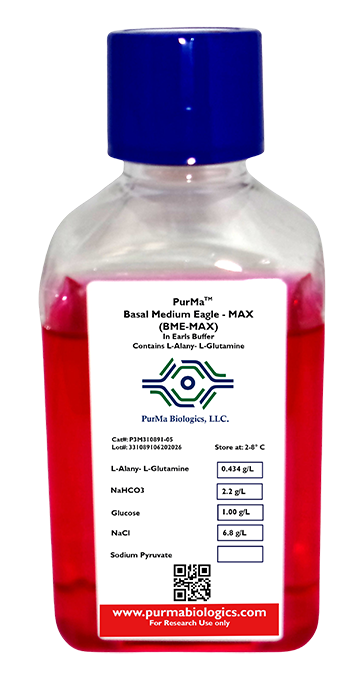 Basal Medium Eagle-MAX (BME-MAX) in Earle’s Buffer