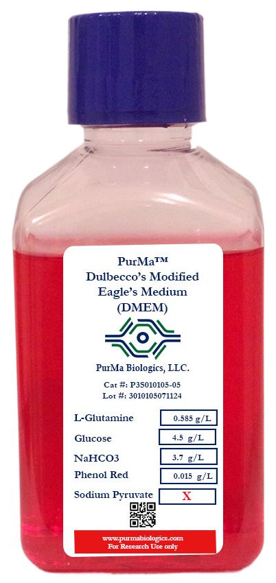Dulbecco s Modified Eagle s Medium DMEM Purma Biologics Dulbecco s Modified Eagle s Medium DMEM Purma Biologics